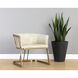 Caily Bravo Cream Lounge Chair